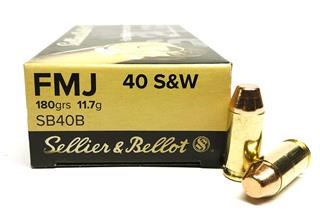 SB--40SW-180gr-FMJ - Gunnery Arms & Ammo